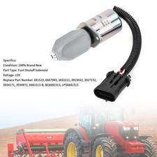 Carburant Arrêt Solénoïde Pour Bobcat 773 763 753 751 743 643 7753 6681513