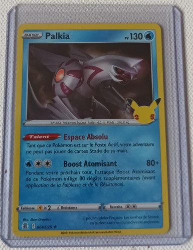 Carte pokemon palkia - pokemon, 004/025