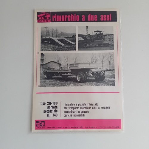 Fassi remorque transport de - transport,