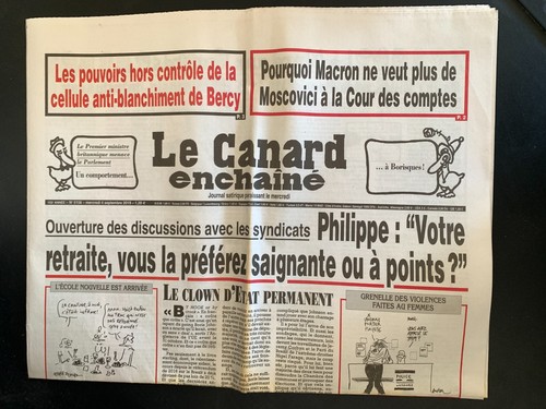 Canard enchaîné - le,