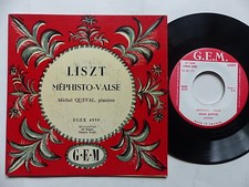 LISZT Mephisto valse MICHEL QUEVAL Pianiste EGEX 4559