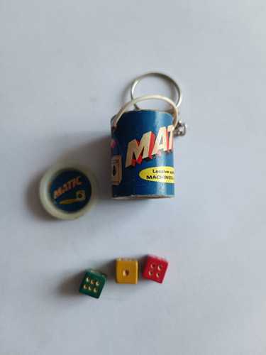Porte clés jeu dés 421 - de,