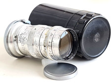 Objectif Jupiter-11 135 mm F/4, URSS pour Kiev, monture Contax RF !