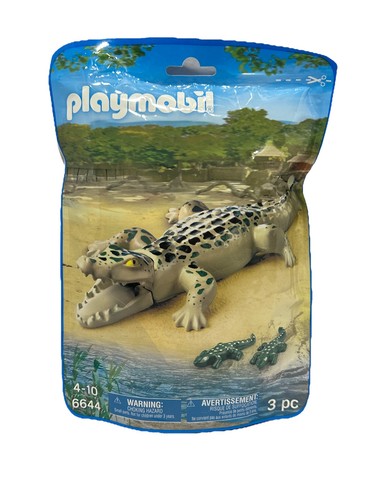 Playmobil alligator and - and, baby