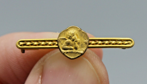 Ancienne broche bebe - de,