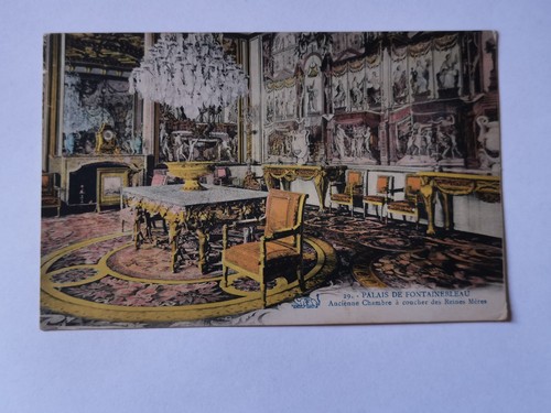 Cpa palais fontainebleau - 77,