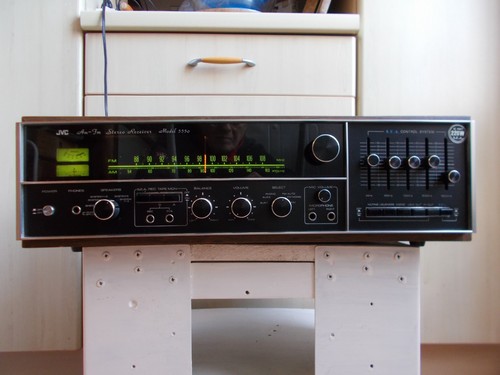 Ampli tuner receiver jvc - receiver, model