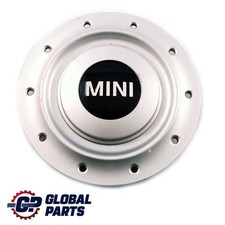 Mini Cooper R50 R52 R53 Couvercle de Moyeu Roues Argent 1512572