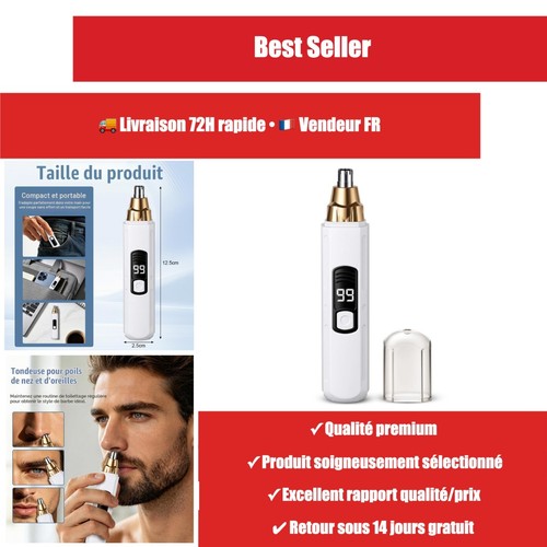 Tondeuse nez oreilles aoosu - tondeuse,