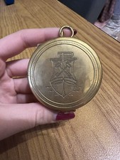 Antique Porte- Boussole Marine Py