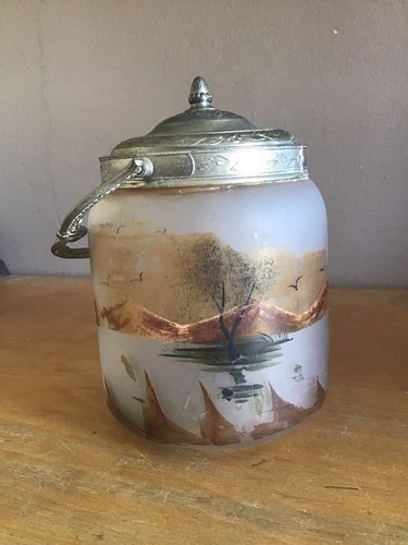 Seau pot biscuit ancien - biscuit,