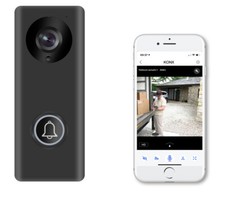 KONX KW05 Sonnette Portier vidéo Full HD 1080p Wi-FI, + Sonnette
