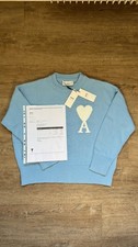 Pull Ami Paris - Bleu cœur
