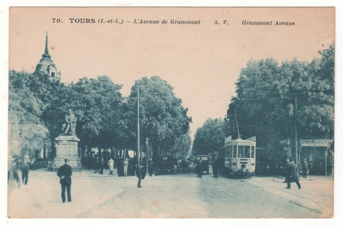 Cpa tours avenue - -,