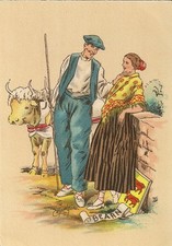 CARTE POSTALE FLOKLORE COSTUME
