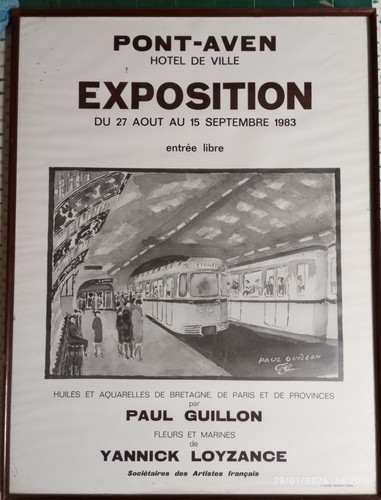 Affiche exposition des - exposition,