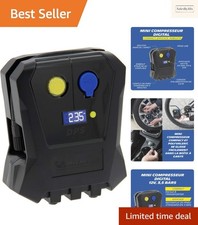 Gonflage Pneus Rapide : MICHELIN Compresseur Numérique 12V Compact et Pratique