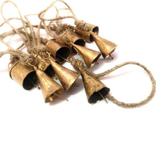 Lot de 10 cloches de Noël