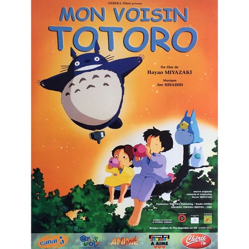 Mon voisin totoro affiche - voisin,