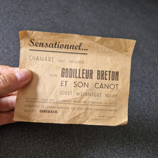 QUIRALU  feuillet publicitaire