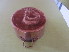 Moule ancien en cuivre décor oiseau fabrication en queue d'aronde