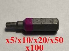 Embouts Torx 6 pans T10 AW10