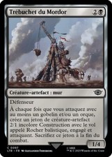 trébuchet du mordor  foil  noir  X1  le seigneur des anneaux