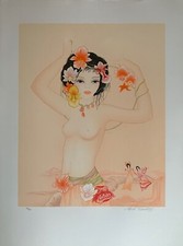 TRAN LONG Mara Lithographie