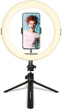 Lampe Led Selfie AgfaPhoto ARL11 Anneau Lumineux Ring Light 11" 28cm Trépied