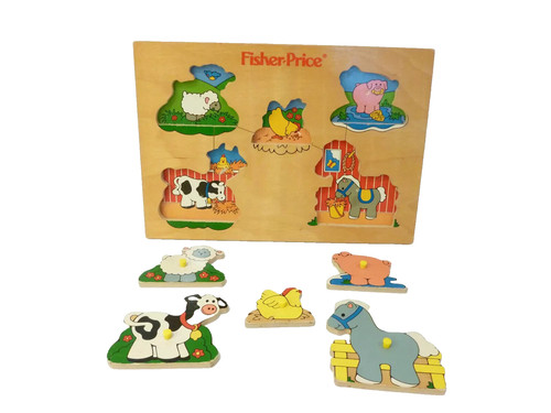 Jouet puzzle fisher - 28,