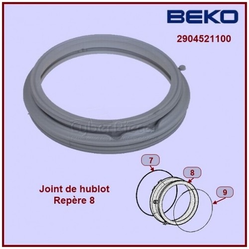 Manchette hublot beko - manchette,