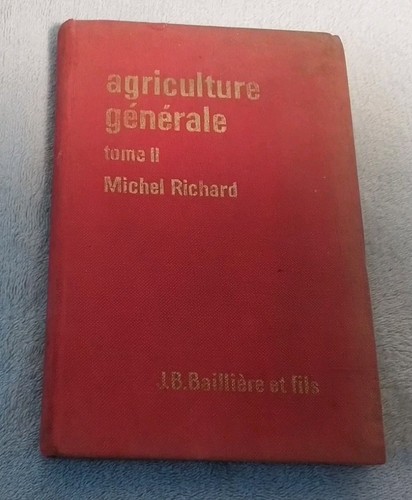 Livre agriculture générale - livre,