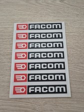 FACOM  planche De Stikers Autocollants 