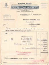 1939 FARINE LACTINA SUISSE ETS
