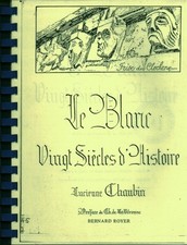 Livre fac similé Le Blanc