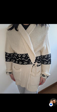 Gillet vintage laine - et, angora