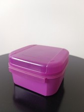 Lot De 2 Boites Signature Tupperware Petit Modèle Violette Et Verte