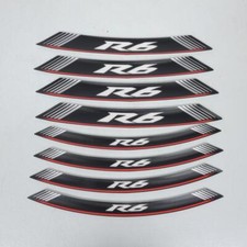 Autocollant Liseret jante LOGO R6 Puig pour moto Yamaha 600 Yzf-R6 5530P 14' 21'