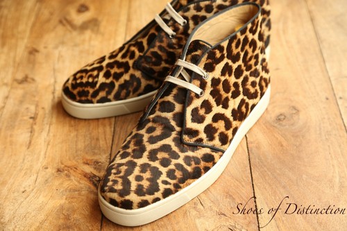 Louboutin pony hair chukka - louboutin,