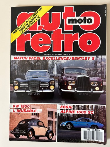 Magazine auto moto retro - auto,