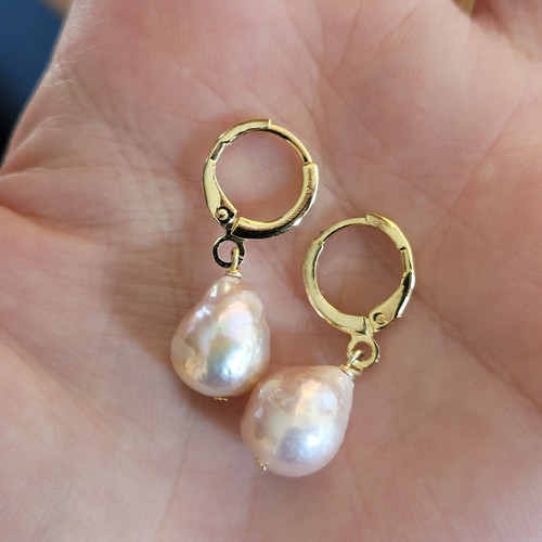 Boucles oreilles perles de - boucles, d'oreilles