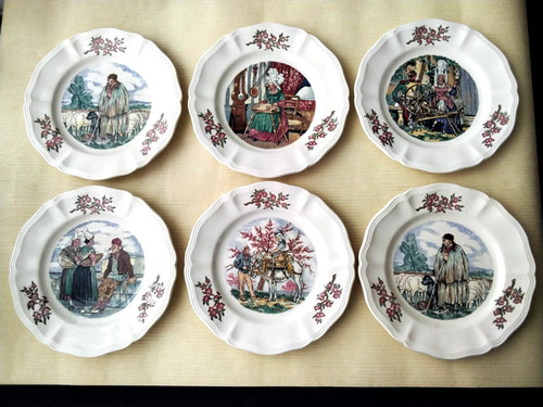 Assiettes dessert en - dessert,