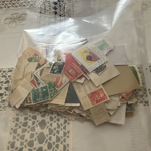 Lot timbres oblitérés sur