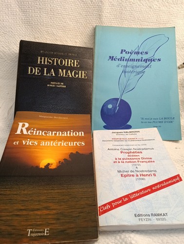 Lot livres ésotérisme - de,