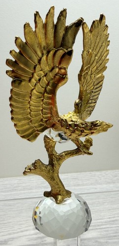 Aigle doré sur - doré,