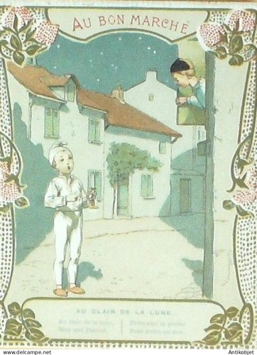 Chromo bon marche - au, clair