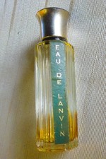 miniature de parfum  eau de Lanvin 7ml étiquette verte vide sans boite