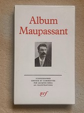 Album Maupassant Bibliothèque de La Pléiade  - Superbe
