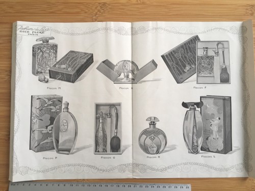 Affiche rétro parfum de - rétro,