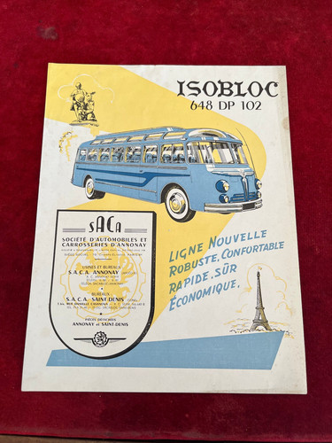 Brochure bus car n51 - n51, isobloc